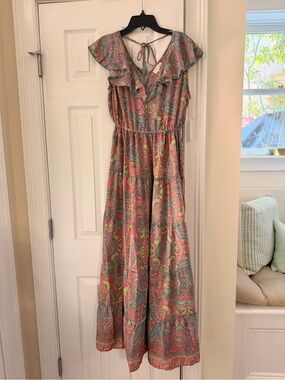 boemo maxi dress Boemos | Dresses | Boemo Womens Green And Pink Pleated Tiered Halter Maxi  Sundress Size Large